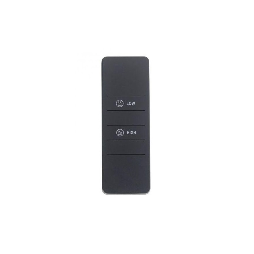 Leuchten Direkt 99511-18 - Zunanji grelni element GLOW 900-1200-2100W/230V IP44 črna + Daljinski upravljalnik