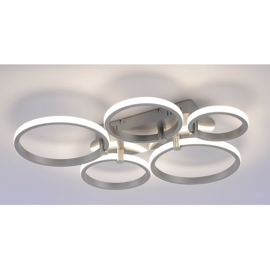Leuchten Direkt 12112-55 - LED pritrjen lestenec JOHANNA 2xLED/11,5W/230V+2xLED/9W+LED/7W