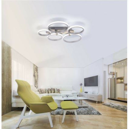 Leuchten Direkt 12112-55 - LED pritrjen lestenec JOHANNA 2xLED/11,5W/230V+2xLED/9W+LED/7W