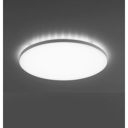 Leuchten Direkt 15602-16 - LED RGBW Zatemnitvena stropna svetilka GUSTAV LED/20,3W/230V + LED/1,8W 2700-5000K + Daljinski upravljalnik