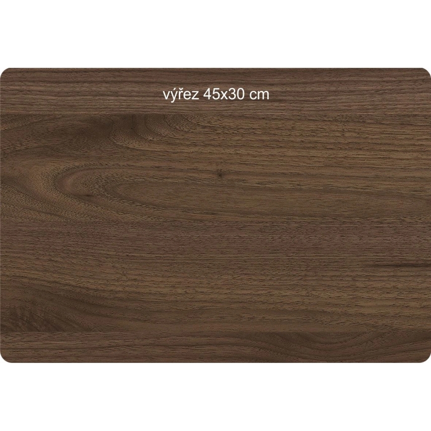 Li-Go 23654 - Namizna LED dekoracija z možnostjo zatemnitve LED/12W/230V 20x22 cm oreh/mah