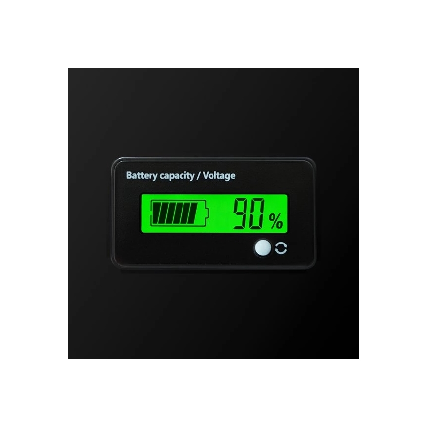 LiFePO4 akumulator z zaslonom 12,8 V/100 Ah