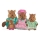 Li'l Woodzeez - Komplet figur BUSTLEBERRY squirrel family