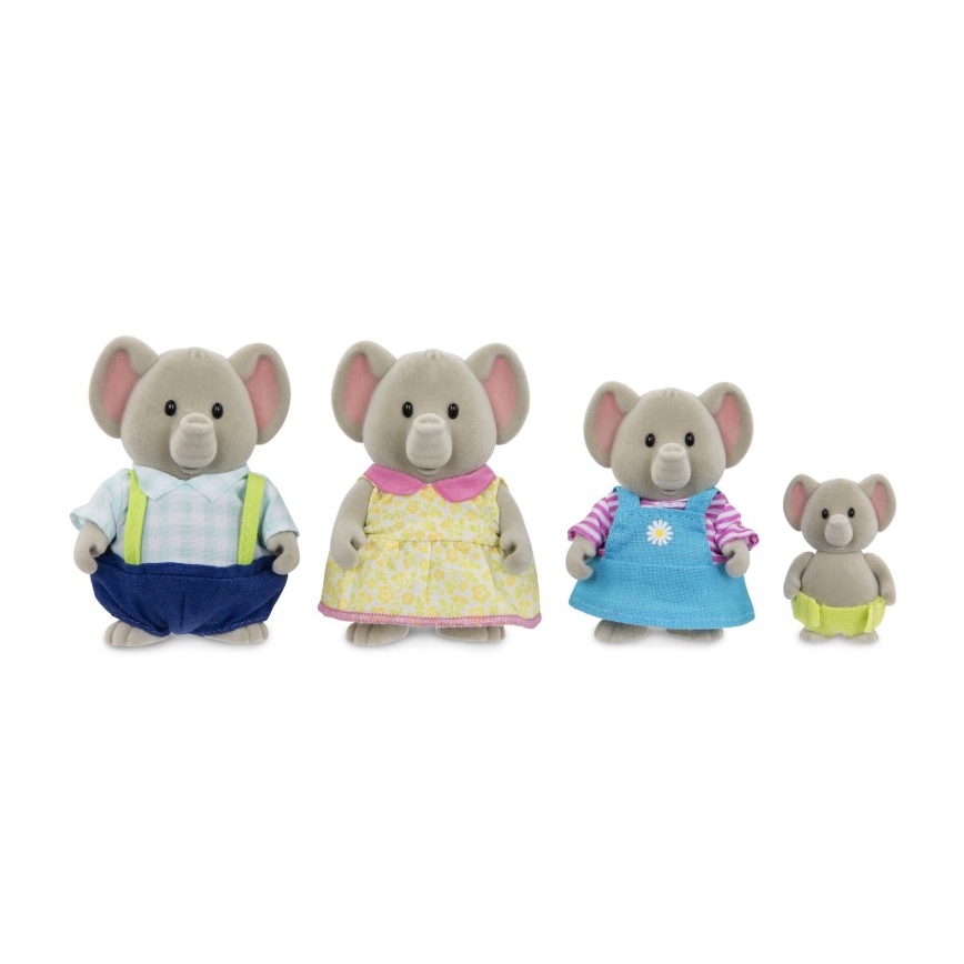 Li'l Woodzeez - Komplet figur OLIPHANT slon family