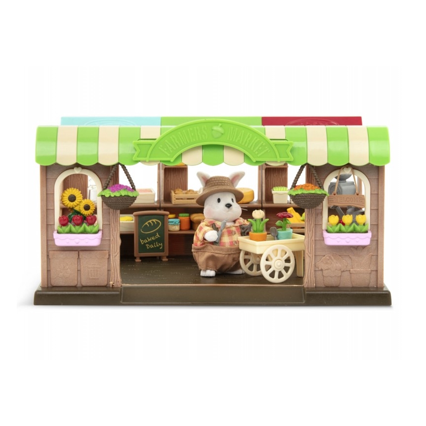 Li'l Woodzeez - Set igrač kmečka tržnica