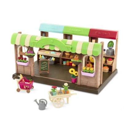 Li'l Woodzeez - Set igrač kmečka tržnica