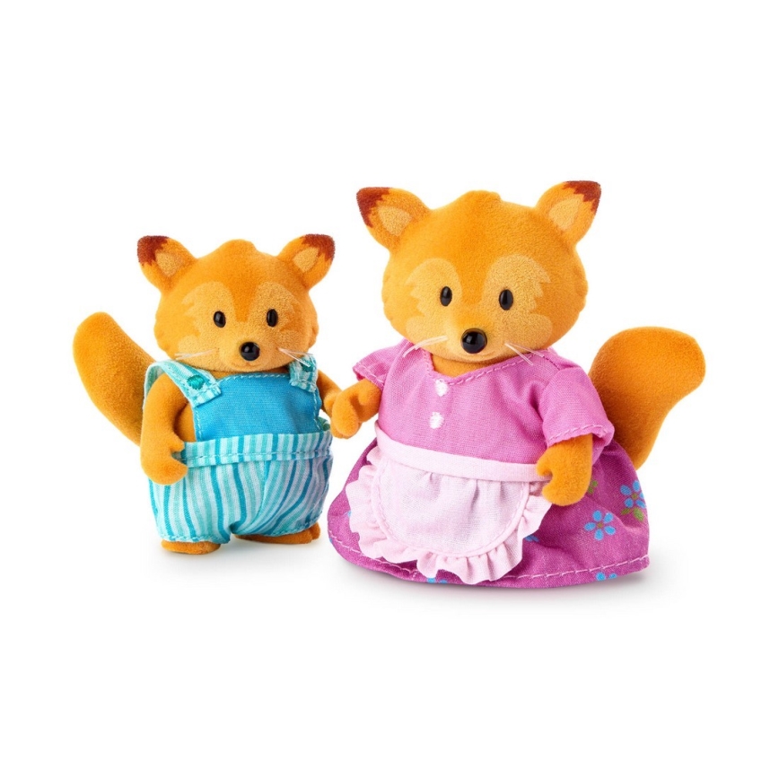 Li'l Woodzeez - Set of figures TIPPYTAIL lisica family