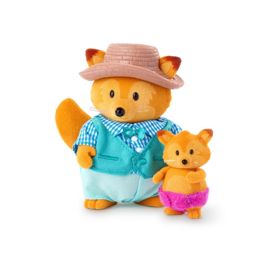 Li'l Woodzeez - Set of figures TIPPYTAIL lisica family