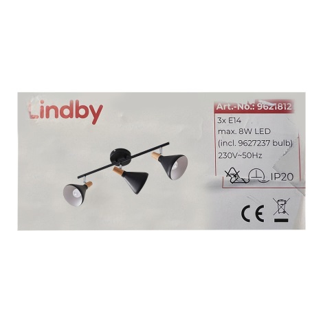 Lindby - LED Reflektor ARINA 3xE14/4W/230V