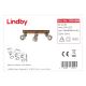 Lindby - LED Reflektor MITIS 3xGU10/5W/230V