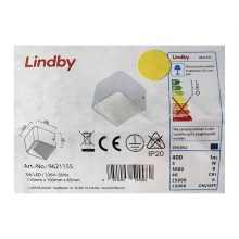 Lindby - LED Stenska svetilka LONISA LED/5W/230V