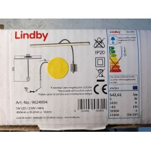 Lindby - LED Zatemnitvena stenska svetilka NAVINA LED/5W/230V