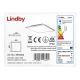 Lindby - LED Zatemnitvena stropna svetilka LIVEL LED/27W/230V + Daljinski upravljalnik