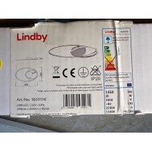 Lindby - LED Zatemnitvena stropna svetilka XENIAS LED/20W/230V