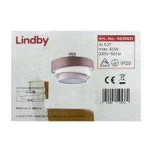 Lindby - Lestenec MELIA 3xE27/60W/230V