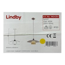 Lindby - Lestenec na vrvici DOLORES 1xE27/60W/230V
