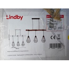 Lindby - Lestenec na vrvici ELDARION 3xE27/60W/230V