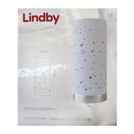 Lindby - Namizna svetilka ALWINE 1xE27/10W/230V
