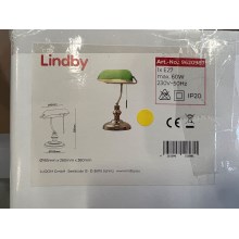 Lindby - Namizna svetilka MILENKA 1xE27/60W/230V