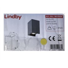 Lindby - Stenska svetilka GERDA 2xGU10/50W/230V
