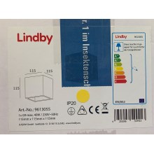Lindby - Stenska svetilka JAYEDN 1xG9/40W/230V plaster