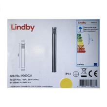 Lindby - Zunanja svetilka ENJA 1xE27/15W/230V IP44