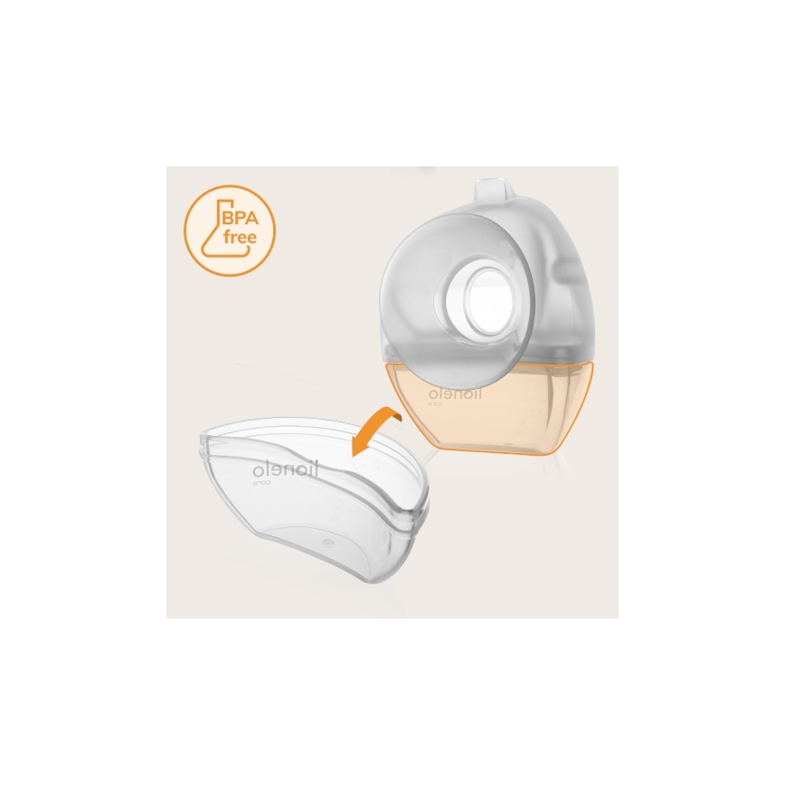 Lionelo - 2 v 1 črpalka za materino mleko MILKY 60 ml