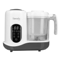 Lionelo - 5 v 1 parni kuhalnik BABYMENU 110W/230V bela/siva