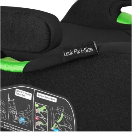 Lionelo - Avto sedež LUUK FIX i-Velikost 125-150 cm črna