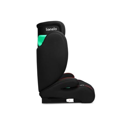 Lionelo - Avtomobilski sedež HUGO i-Velikost 100-150 cm črna/rdeča