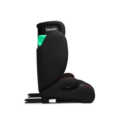Lionelo - Avtomobilski sedež HUGO i-Velikost 100-150 cm črna/rdeča