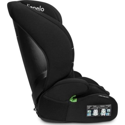 Lionelo - Avtomobilski sedež LEVI ONE i-Velikost 76-150 cm črna