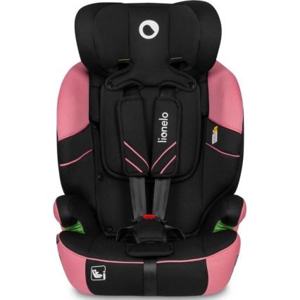 Lionelo - Avtomobilski sedež LEVI ONE i-Velikost 76-150 cm črna/roza