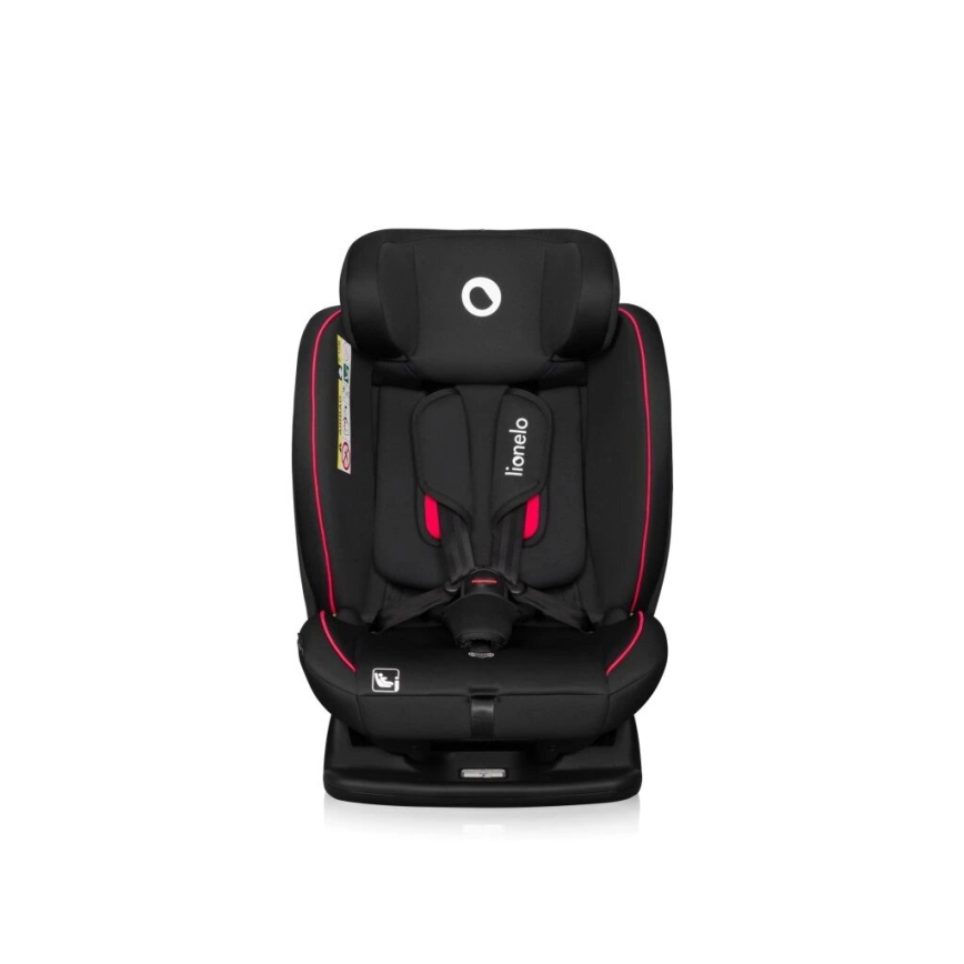 Lionelo - Avtosedež AART i-Size 40-150 cm črna/rdeča