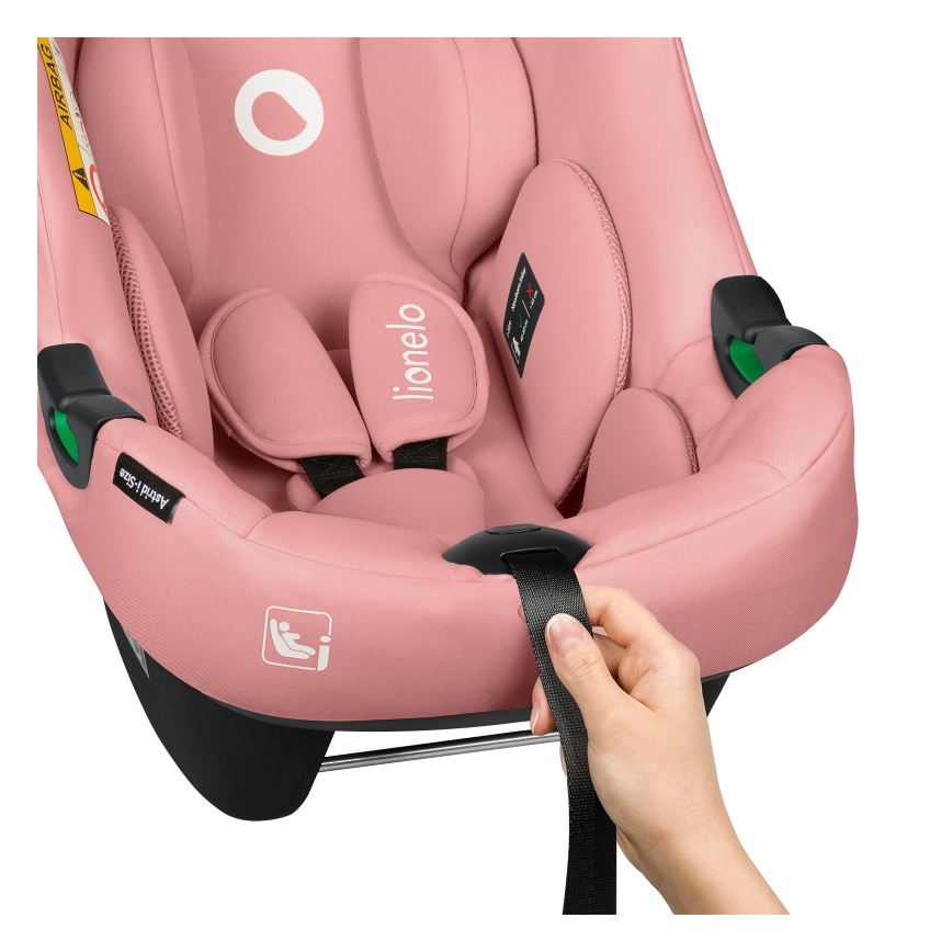 Lionelo - Avtosedež ASTRID i-Size 40-87 cm rožnato-koralen