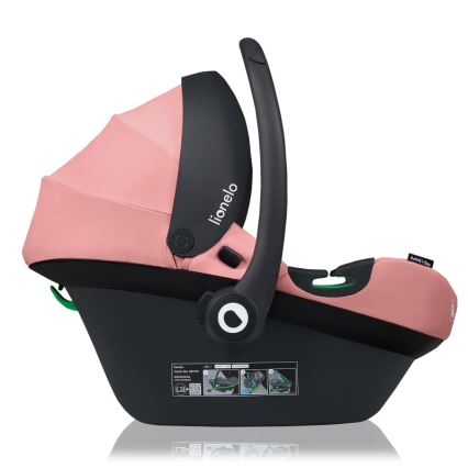Lionelo - Avtosedež ASTRID i-Size 40-87 cm rožnato-koralna