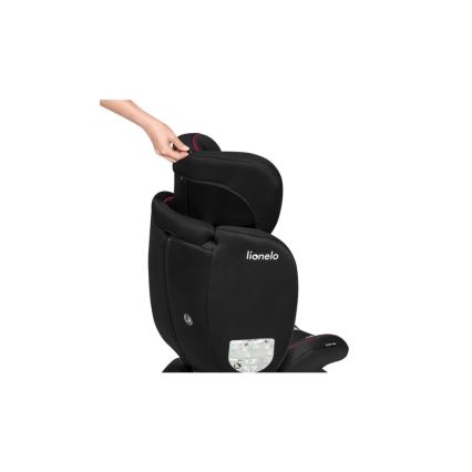 Lionelo - Avtosedež BASTIAAN i-Size 40-150 cm črna/rdeča