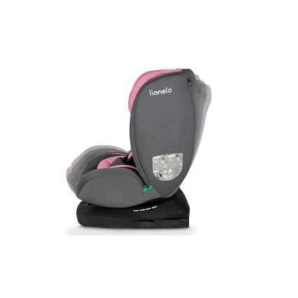Lionelo - Avtosedež BASTIAAN i-Size 40-150 cm siv/rožnat