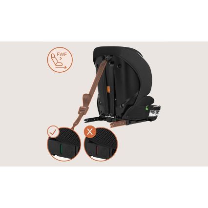 Lionelo - Avtosedež BILLY i-Size 76-150 cm Roza Baby