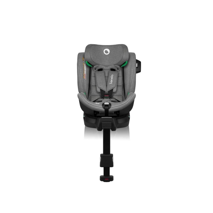 Lionelo - Avtosedež HARMONY i-Size z vrtljivo bazo, 40–150 cm, siv