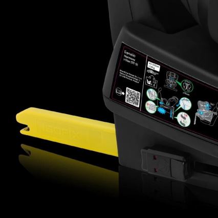 Lionelo - Avtosedež HARMONY i-Size z vrtljivo bazo, 40–150 cm, siv