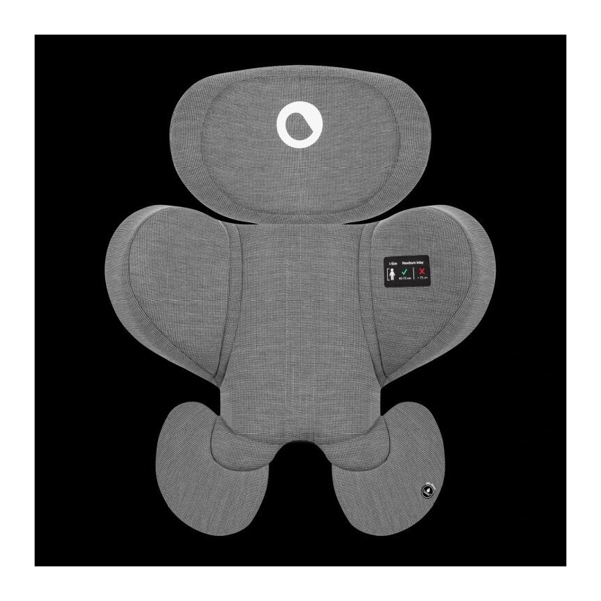Lionelo - Avtosedež HARMONY i-Size z vrtljivo bazo, 40–150 cm, siv