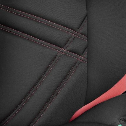 Lionelo - Avtosedež HUGO i-Size 100-150 cm črna/rožnata