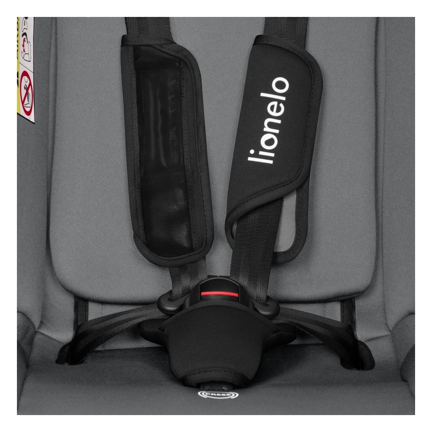 Lionelo - Avtosedež IZZY i-Size 40-150 cm črno-siva