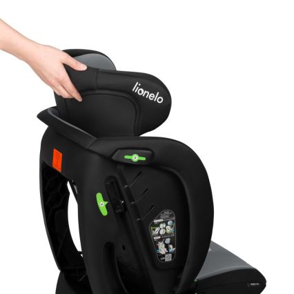 Lionelo - Avtosedež IZZY i-Size 40-150 cm črno-siva