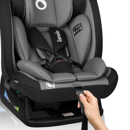 Lionelo - Avtosedež IZZY i-Size 40-150 cm črno-siva