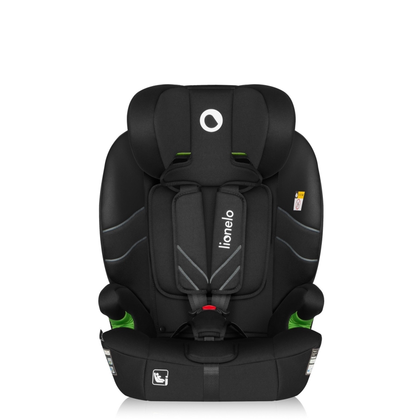 Lionelo - Avtosedež LEVI FIX i-Size 76-150 cm črni karbon