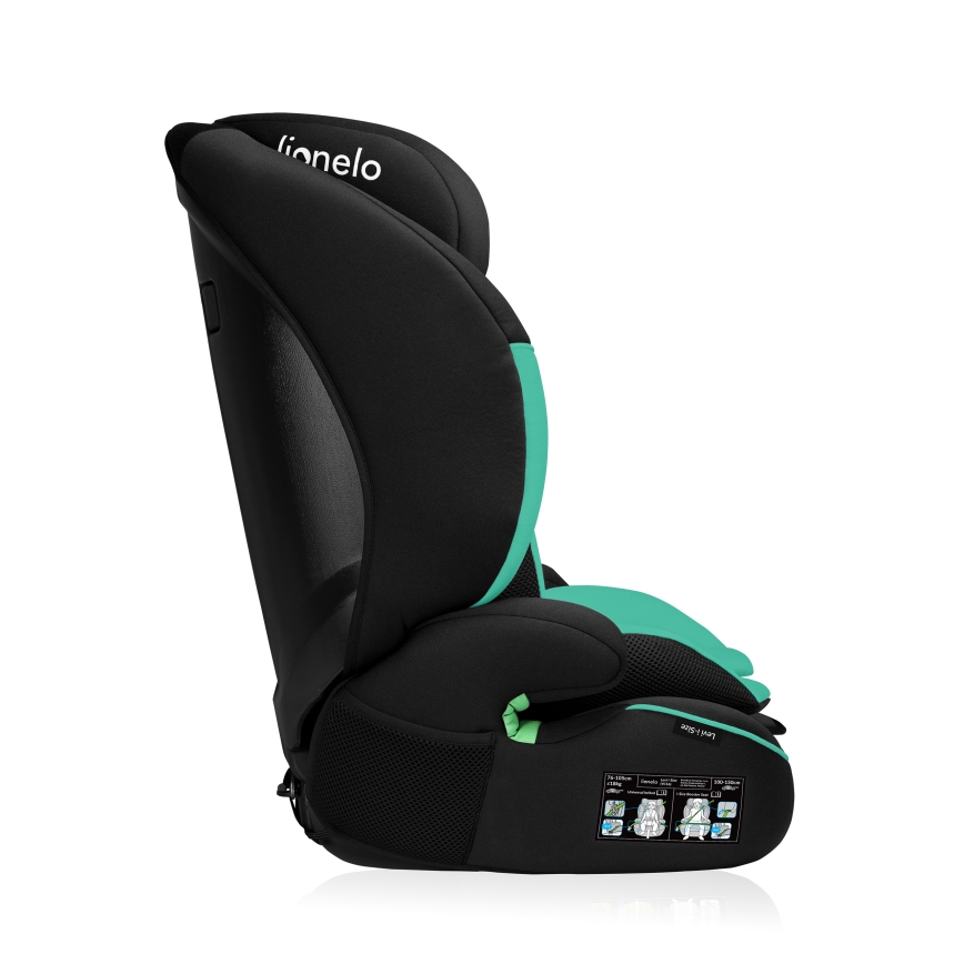 Lionelo - Avtosedež LEVI i-Size 76-150 cm Smaragdno zelena