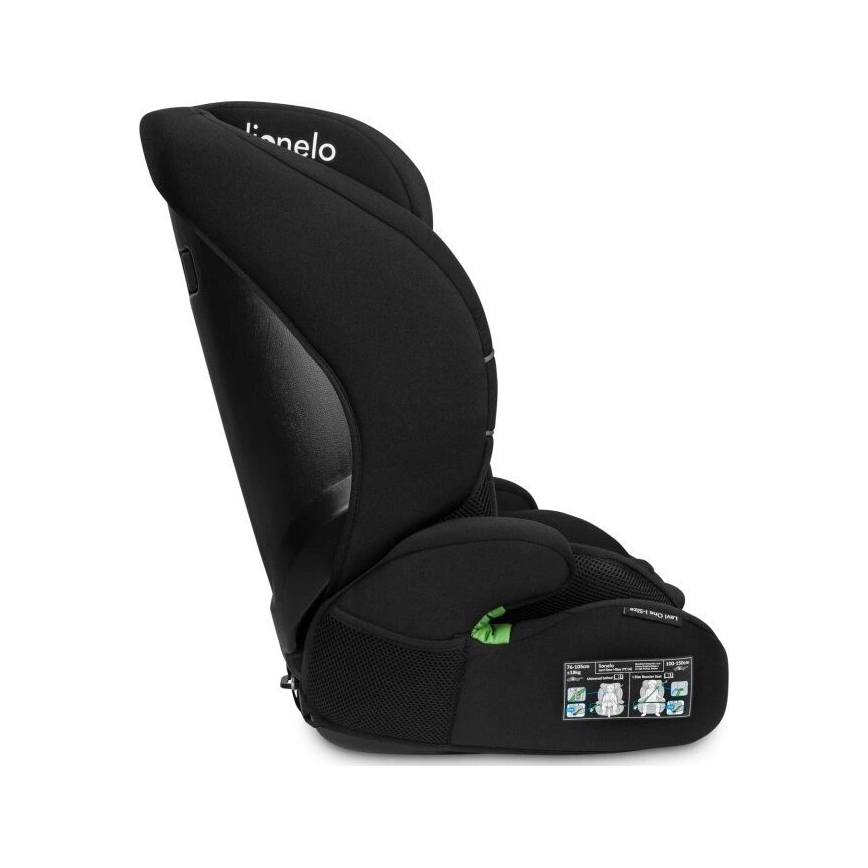 Lionelo - Avtosedež LEVI ONE i-Size 76-150 cm črna