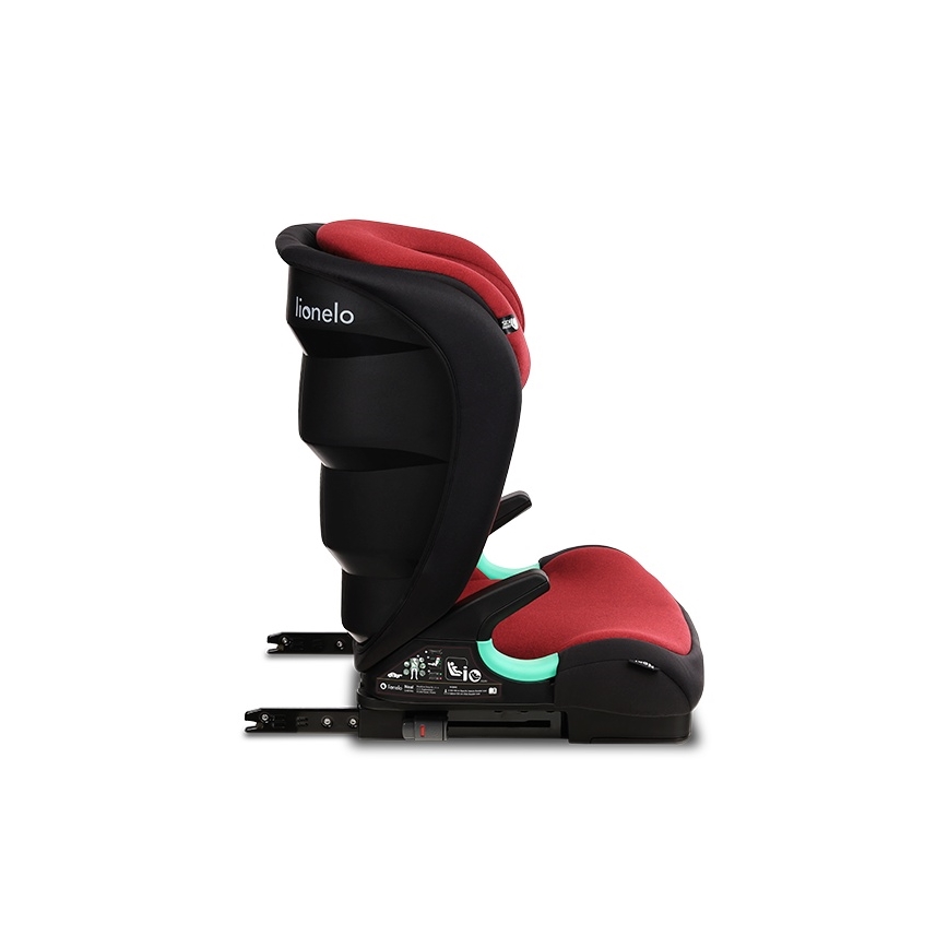 Lionelo - Avtosedež NEAL i-Size 100-150 cm bordo